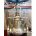 JIS 10K flanged globe valve drawing
